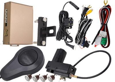 China Dual CPU Front And Rear Parking Sensor Kit Compatiable With OEM Car Footbrake System for sale