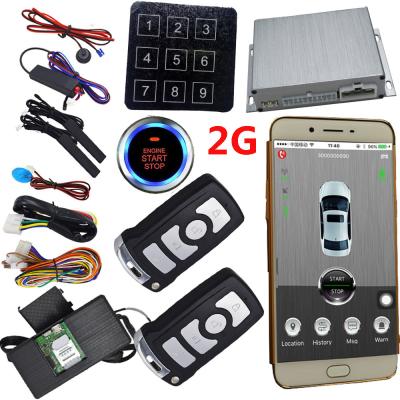 China Car Alarms That Connect To Your Phone / Automotive Car Alarm Security System for sale