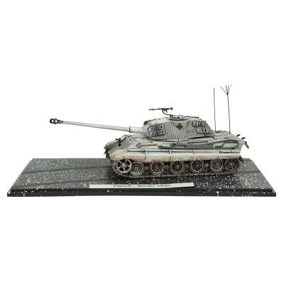 China German Diecast Model Toy Military Vehicle WWII 1:72 Scale Metal King Tiger II Berlin 1945 Tank Die Cast Model Toy for sale