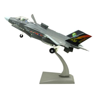 China Aircraft Diecast Mode Diecast Model Toy 1:72 F-35B Joint Strike Fighter Metal Flat Model US Navy Military Airplane OEM Customization for sale