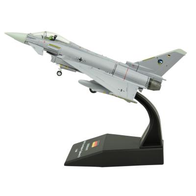 China German Air Force 2008 Aircraft Mode Diecast Military Diecast Model Toy 1:100 Eurofighter Typhoon Classic Attack Fighter Metal Model Plates for sale