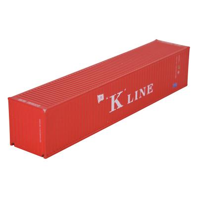 China Business Gift 1:87 Scale 40GP K-LINE Metal Shipping Container Miniature Business Gift Model Home Decoration Collection OEM Customized for sale