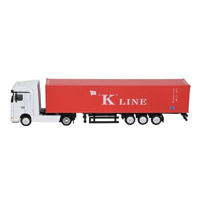 China Business Gift 1:87 Scale K-LINE 40GP Miniature Business Gift Metal Shipping Container Truck Model Home Decoration Collection OEM Customized for sale