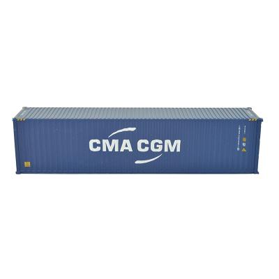 China Europe 1:87 Scale 40GP CMA Shipping Container Model Miniature ABS Plastic Business Gift Decoration Collection OEM Customized client for sale