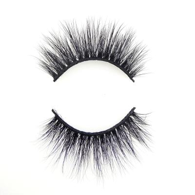 China 0.07mm Natural Soft Wholesale Mink Eyelashes With Custom Eyelashes Box for sale