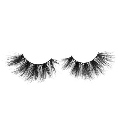 China Wholesale Mink Eyelashes Customized Feather Mink Eyelashes Vendor 100% 25mm 3d Mink Lashes Eyelashes for sale