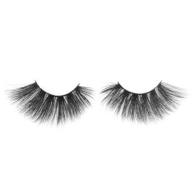 China Feather Mink Lashes 25mm lashes 3d Mink Eyelashes With Stock Eyelash box for sale