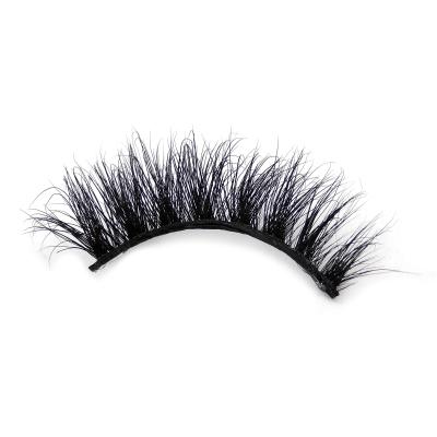 China Factory Wholesale Natural Real Mink Lashes Long Eyelash 3D Mink Eyelashes for sale