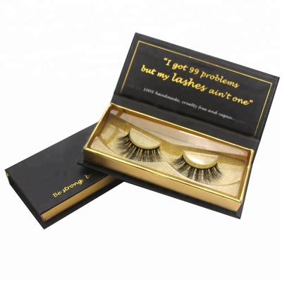 China light & soft hot styles no minimum order mink lashes customized package mink 3d natural eyelashes for sale