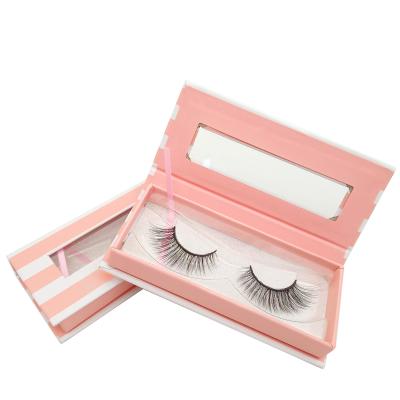 China Natural Hot Long Sell High Quality Silk 3D Synthetic Lashes For Makeup for sale