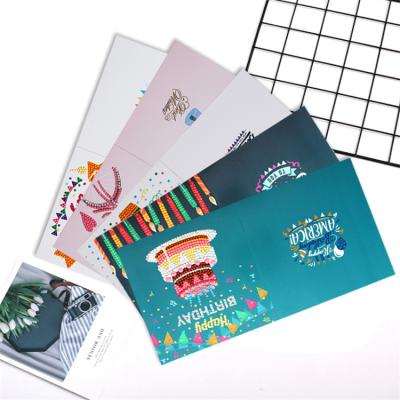 China Handmade Custom Printing Happy Birthday Year Greeting Card From Europe Professional Supplier for sale