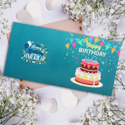 China Different Types Handmade Printing Custom Birthday Greeting Card Happy New Year Europe Greeting Card for sale