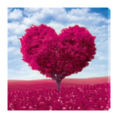 China Customization New Product Love Tree Diy 40*40 25mm Romantic Handmade Living Room Diamond Painting for sale