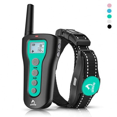 China Patpet Sustainable Premium Dog Training Collar Remote Dog Train Collar For Small Dogs for sale