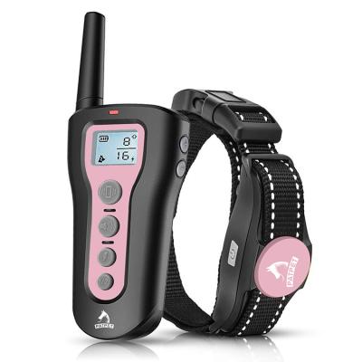 China 2021 Pet Supply Viable Dog Signal Wake Technology Barking Control Collar Training Equipment for sale