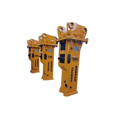 China Demolition Box-Silenced Rock Breaker Type Hydraulic Excavator Hydraulic Breaker Hammer 2 Ton Rock Breaker Price for sale