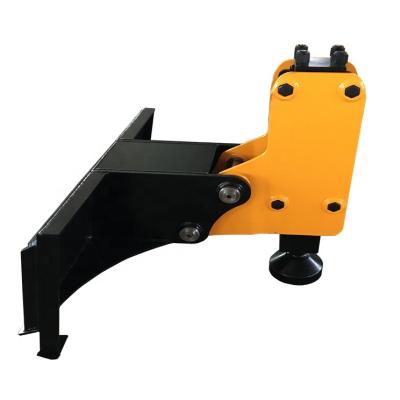 China Construction Works Hydraulic Skid Steer Loader Pole Driver Pile Hammer Excavator Used Pole Driver for sale