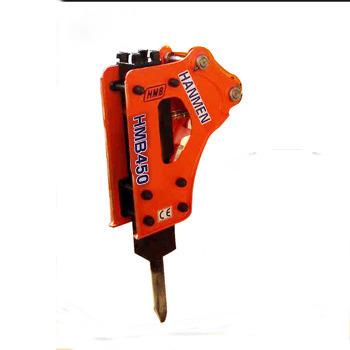 China Factory Price Mining Chisel 45mm High Quality Hydraulic Stone Breaker For 1.2-3 Ton Excavator for sale