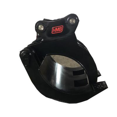 China Factory supply pull out eccentric pin hydraulic grab made in china or mechanical grab for case excavator for sale