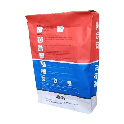 China Biodegradable 20kg 25kg Bonded Valve Bag Kraft Paper Cement Bag for sale