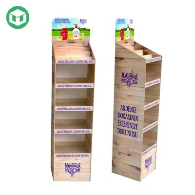 China Cardboard Pharmacy Stores Supplements Display Cardboard Holders for sale