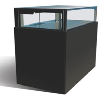 China Special Style Refrigerated High Top Deli Display Case With CE&ETL for sale