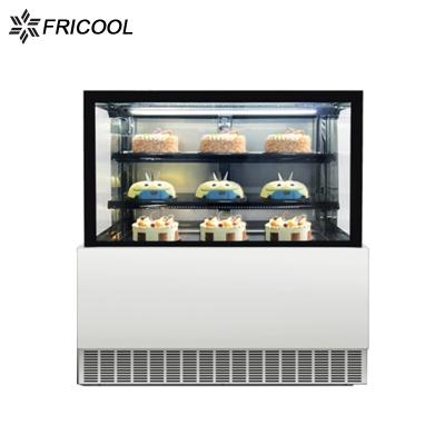 China Hot Selling Single-temperature Bakery Display Cabinet Cake Showcase Refrigeration Equipment With CE/ETL for sale