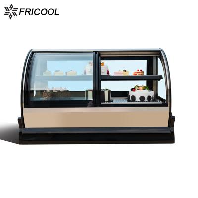 China Single-Temperature Double Countertop Access Showcase Bread Store Cooler with CE/ETL for sale