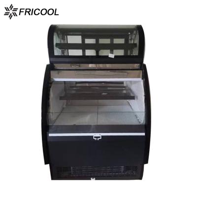 China Combo Single-temperature cake and pastry showcase display cooler showcase with CE/ETL for sale