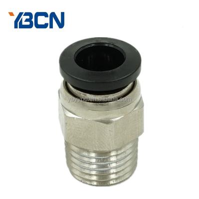 China Pneumatic Air Fitting YBCN High Quality Pneumatic Fittings Air Duct Connector Plastic Push In Fittings for sale