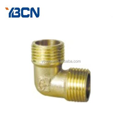 China Copper /brass customer service China brass compression elbow fitting for copper pipe for sale