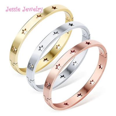 China CLASSIC Gifts For Women Star Bracelet Stainless Steel Jewelry for sale