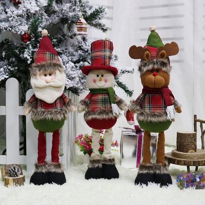 China Festival Stuff Hot Sales Energetic and Cute Doll Toy Decoratiom Animals Christmas Dolls Christmas Plush Toy for sale