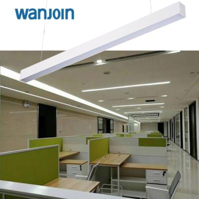 China Office / Hotel / School / Shoping Continuous Linkable Recessed Mall Fixture Led Linear Light for sale