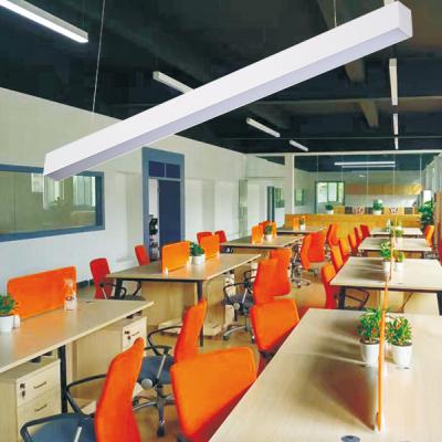 China Office / hotel / school / shoping aluminum fixture 1.2m housing mall LED linear light 4ft 40W led tube light for sale