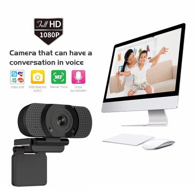 China New OEM Focus 1080P Auto USB Computer Webcam 30FPS PC Web Camera W6 W6 for sale