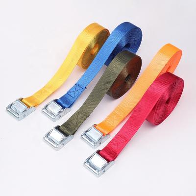 China High Quality Nylon Cargo Strap Transport Tether Strap With Metal Buckle for sale