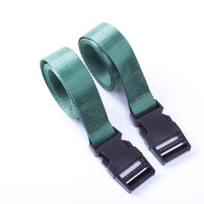 China 1.5inch Manual Wrapping High Tensile Nylon Tensioner Binding Belt With Plastic Buckle for sale