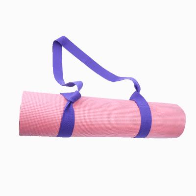 China Yoga Mat Carrying Comfortable Colorful Yoga Mat Carrying Strap Sling Adjustable loops for all Mat Sizes for sale