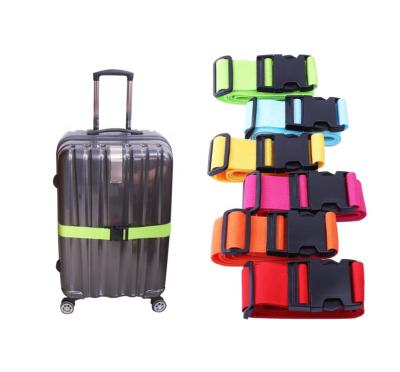 China High Quality Custom Luggage Strap Belt Custom Suitcase PP Luggage Strap With Retractable Buckle for sale