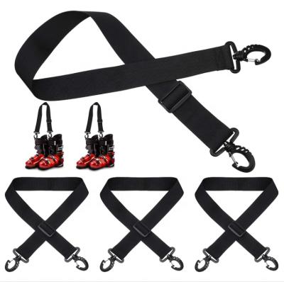 China OEM&ODM Nylon+ EVA Foam Custom Adjustable Ski Straps Alpine Ski Straps for sale