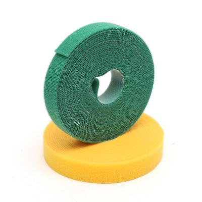 China Colorful Heavy Duty Pure Nylon Self Adhesive Reusable Wrap Paddle Strap Belt Viable Back to Hook and Loop Back Cable Ties for sale