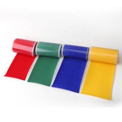 China Sustainable Environmental Friendly New Hot Melt TPU Adhesive Hook And Loop Tape for sale