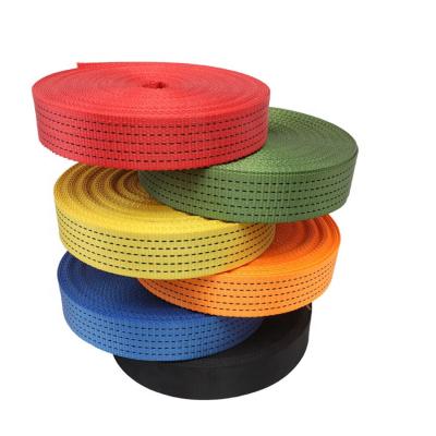 China Custom High Tenacity Polyester Strap Polyester Webbing Backpack Strap Nylon Strap for sale