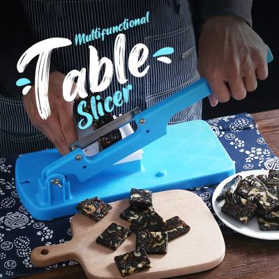 China Multifunctional Hay Cutter Easy To Slice Viable Epsilon Kitchen Knives and Shred Mini Table Slicer For Cutting Portable Frozen Meat for sale