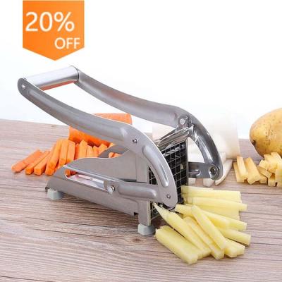 China Sustainable stainless steel manual potato slicer / potato shredder / potato chipper machine for sale