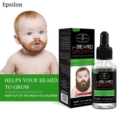 China Beard Grow Fast Sir Epsilon Facial Hair Mustache Chest Growth Vitality Natural Products Essential Oil Man Advanced Organic Ginger Extract for sale