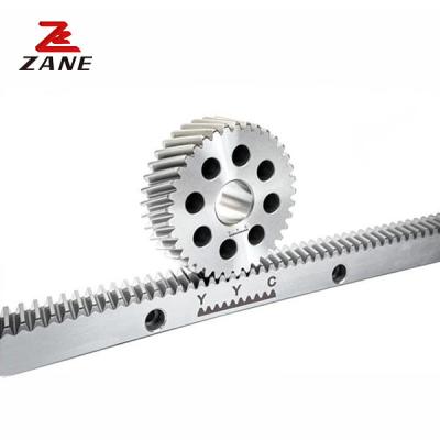 China CNC M2.5 Helical Spur Straight Round Steel Gear YYC Rack And Pinion for sale