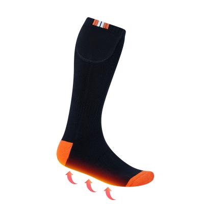 China Ski Socks Rechargeable Basketball Custom Heating Sports Antibacterial Heated Socks for sale