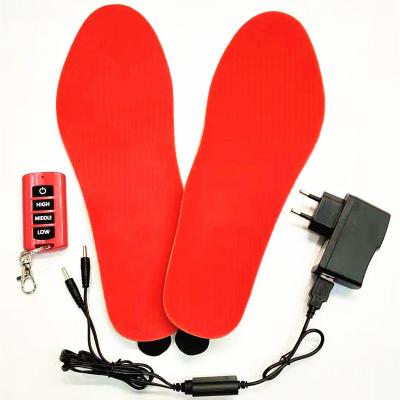 China Warm +feet feet care heated insoles with heating function for shoes and boots in winter for sale